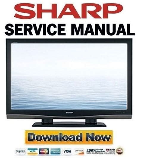 Sharp lc 46d62u lc 52d62u lcd tv service manual. - Design of machinery solutions manual norton.