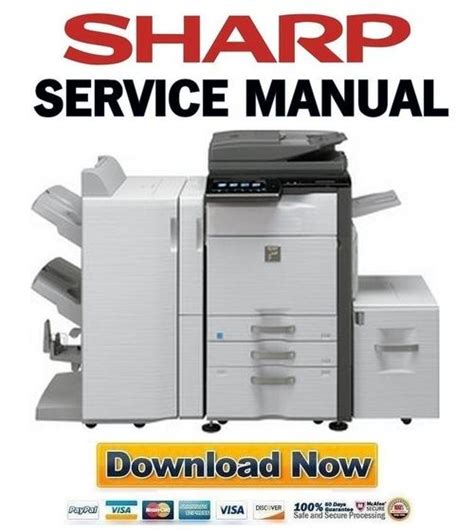 Sharp mx 4141n 5141n service manual technical documentation. - Flash card per microbiologia medica e immunologia.