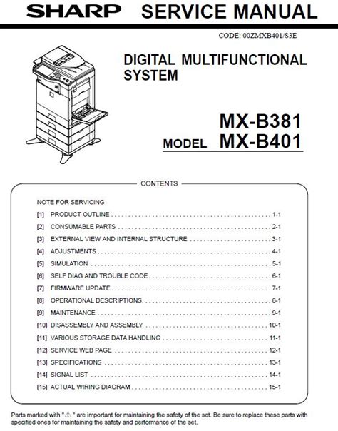 Sharp mx b381 mx b401 service manual. - Pirc defence czech system 3 c6 bo7.