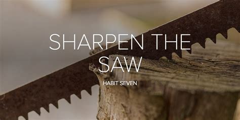 Sharpen the Saw - Etsy