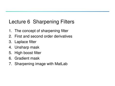 Sharpening Filters - OpenGenus IQ: Computing Expertise & Legacy