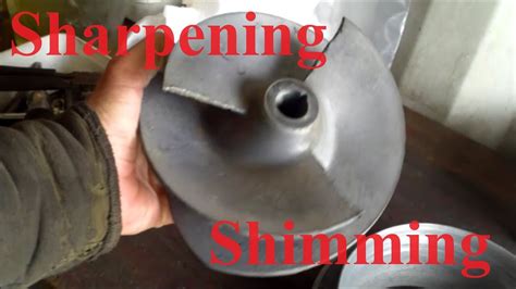 Sharpening inboard jet boat impeller.  With this guide, and a bit of practice, the...