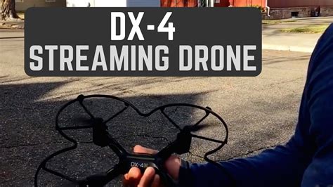 Sharper Image Dx-4 HD Video FPV Streaming Drone 2 Available