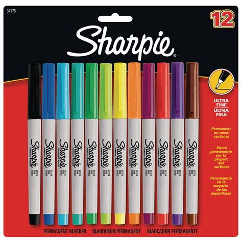 Sharpie Retractable Permanent Markers, Fine Point