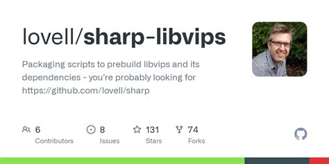 Node module for using smartcrop via <b>sharp/libvips</b> JavaScript 0 10 0 0 Updated Jul 26, 2018. . Sharplibvips
