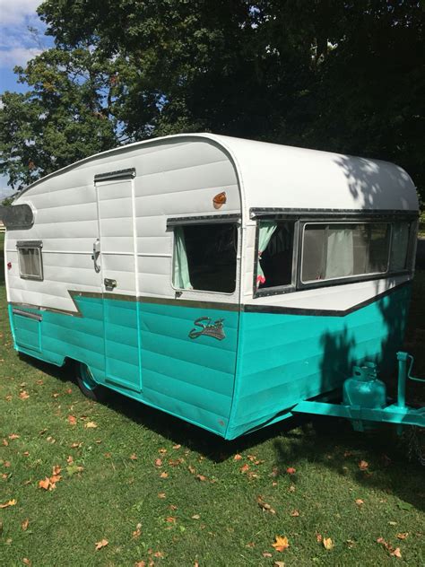 Explore the charm of the 1966 Shasta Airflyte, a vintage camper trailer that is perfect for your next adventure. Step back in time and experience the nostalgia of the past with this classic recreational vehicle. Discover the joy of hitting the road and creating memories in style. Start your journey today!. 