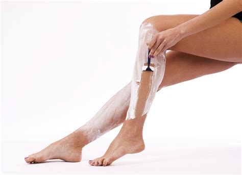 Shaving legs. Shaving your legs is an affordable method of hair removal. Razors and shaving creams are readily available at most stores, and they're often less expensive than other hair removal methods like ... 