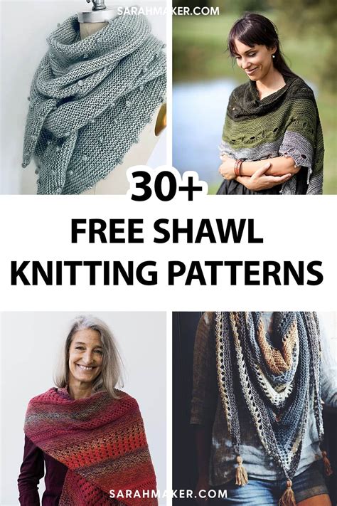 Shawl Knitting Patterns For Stylish Shawls & Wraps - Laughing …