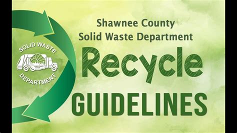 Shawnee County Solid Waste Curbside Recyclin