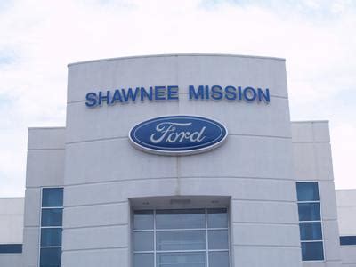 Shawnee mission ford. Shawnee Mission Ford. 11501 Shawnee Mission Pkwy Shawnee, KS 66203. Call: 913-396-9473. Get Directions. See All Department Hours. Send a Message. 