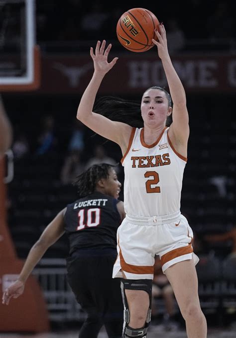 Shaylee Gonzales makes six 3s, leads No. 5 Texas past Jackson State 97-52
