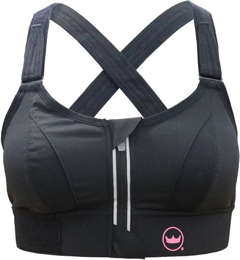 She fits. Quality Materials: This sports bra's liner is made of 88% Nylon and 12% Spandex; Its shell is 100% Polyester; Hand wash recommended but may be machine washed in included laundry bag; Lay flat to dry. Patented Zip. Cinch. Lift. Adjustability: Designed to offer full coverage and lift for high support, our adjustable sports bras for … 