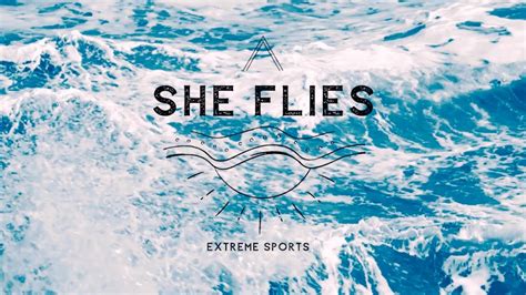 She flies