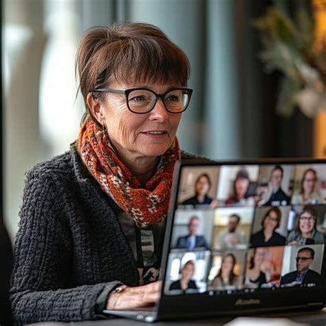 She participates in numerous