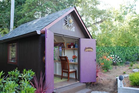 She shack. “A she shed is the female equivalent of a man cave—a refuge where she can escape from her spouse, whiny kids, work, and … 