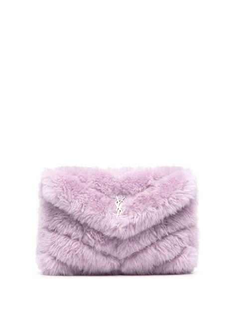 Shearling Clutch ModeSens