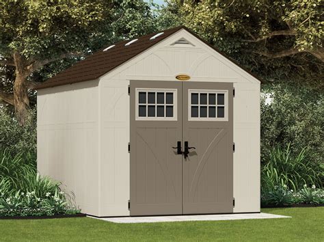 Shed doors menards. The Prescott 8 x 8 shed is a stylish and dependable outdoor storage solution designed to elevate your lifestyle. The interior features 64 sq. ft. of space to call your own. Make it a work from home space, workshop, personal getaway or storage shed. 6 foot tall sidewalls give you overhead room and vertical storage for garden tools, ladders and more. Specially engineered LP® Smartside® siding ... 