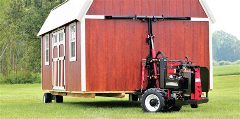In most cases, we use a mule — a lifting vehicle specifically designed for moving sheds — to lift your shed off the ground and bring it to our truck. We use a full-size truck or a trailer for all of our shed relocation jobs. The proper transport vehicle is key to ensuring a successful trip. We charge a flat hourly rate when moving a storage .... 