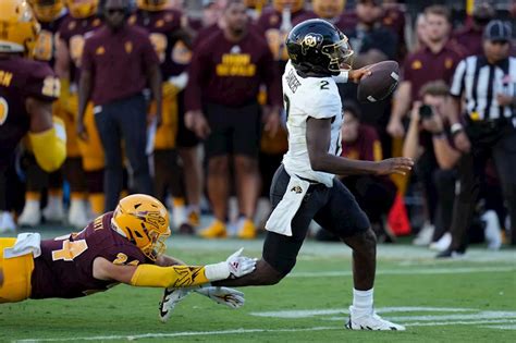 Shedeur Sanders, timely D rallies Buffs past Arizona State 27-24, bringing CU to within two wins of bowl eligibility.