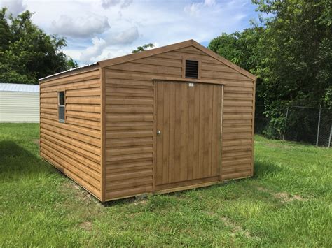 Sheds under dollar200. Make sure the 2×4 ridge is perfectly aligned with the peak of the wall. Secure the roof panels with a pair of toenails through each bird’s-mouth into the top plate of the wall. Complete the roof framing by nailing the 2×4 ridges together and adding two 2×4 collar ties, 4 ft. apart. Family Handyman. Step 9. 