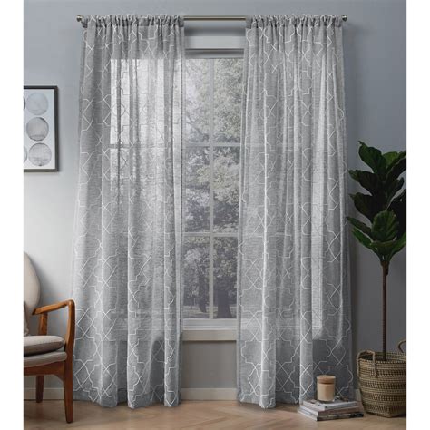 Sheer curtains walmart. Shop Target for Curtains you will love at great low prices. Choose from Same Day Delivery, Drive Up or Order Pickup. Free standard shipping with $35 orders. Expect More. ... Set of 2 Farmhouse Texture Grommet Sheer Window Curtain Panels - Lush Décor. Lush Decor. 4.7 out of 5 stars with 95 ratings. 95 +8 options. 