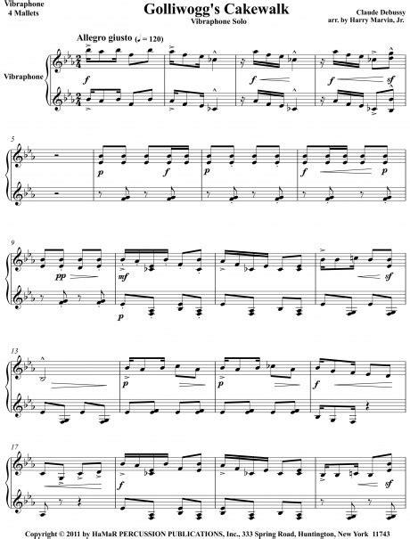 Sheet Music : Golliwoog