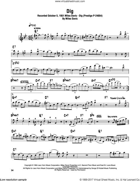 Sheet Music - Pender