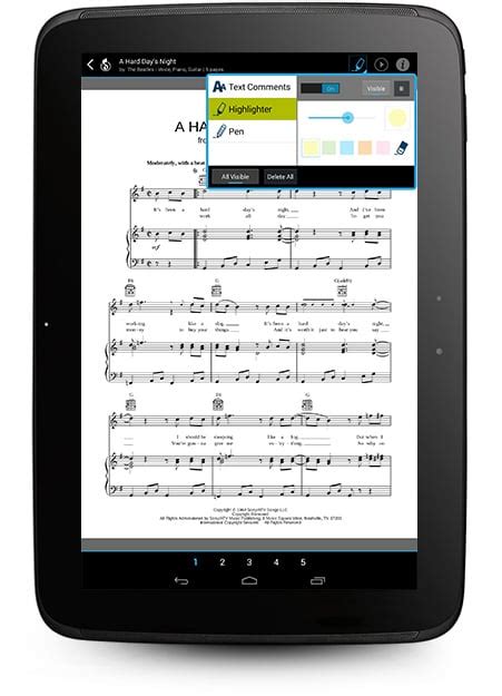 Sheet Music App Android Top 5 Free Music Player Android App 2015