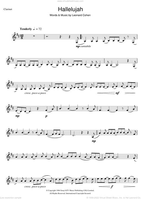 Sheet Music for Clarinet Book 4