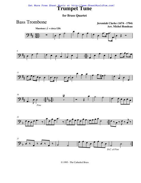 Sheet Music for Trumpet Book 2