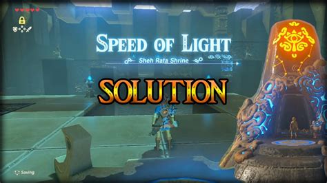 Sheh rata shrine solution. This video will show you how to complete the Sheh Rata Shrine Trial, Speed of Light and collect both treasure chests in a single visit.The "Speed of Light" T... 