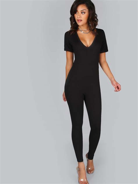 Shein black jumpsuit. Things To Know About Shein black jumpsuit. 