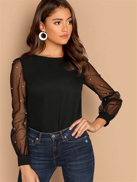 Shein blouse tops. Things To Know About Shein blouse tops. 