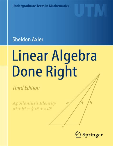 Sheldon axler lineare algebra richtig gemacht lösungen handbuch. - 1998 yamaha exciter 220 boat service manual.