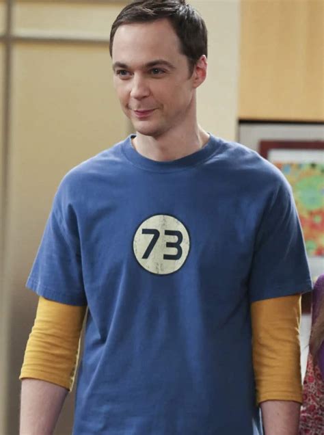 Sheldon Cooper (played by Jim Parsons) on The Big Bang Theory on CBS was spotted wearing this yellow Hawkman shirt on The Big Bang Theory on episode 'The Itchy Brain Simulation' (7x08) in Nov 2012.. 