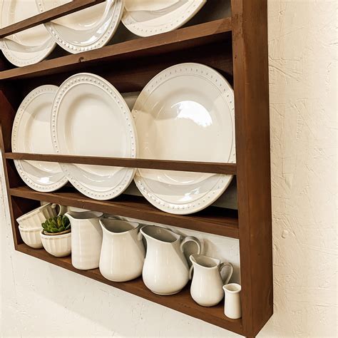 Shelf Plate Rack - Etsy