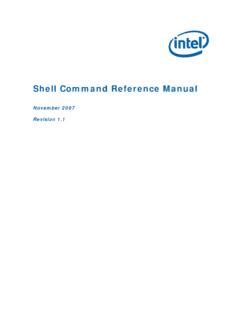 Shell Environment Manual
