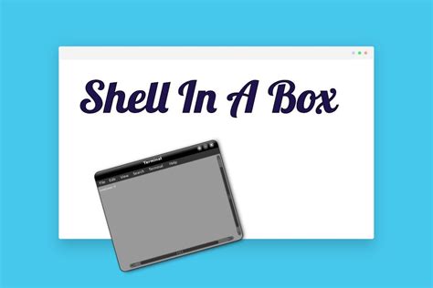 Shell In A Box - Webminal