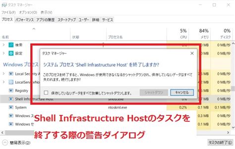 Shell Infrastructure Host(sihost.exe)が重い時の対処法 …