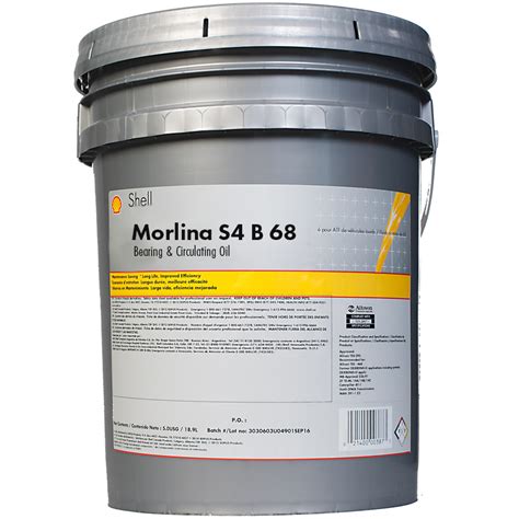 Shell Morlina S4 B 68 Technical Datasheet SCL