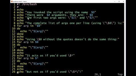 Shell Programming using read Command and Command Line Arguments …