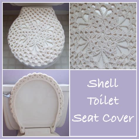 Shell Toilet Seat Cover FREE Crochet Pattern