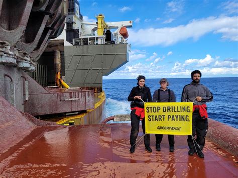 Shell demands compensation after Greenpeace action on oil …