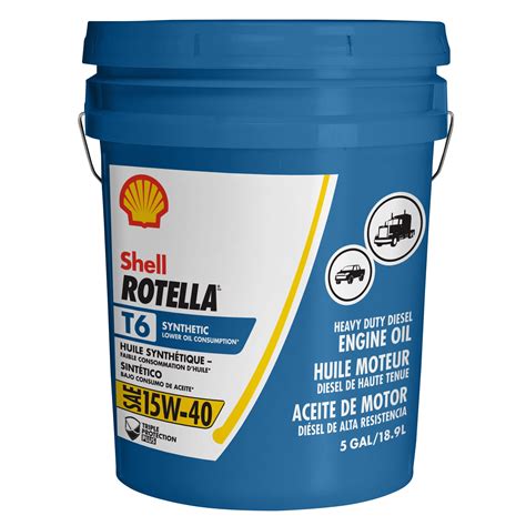 Shell rotella t6 15w40. .  Shell Rotella T6 15W- 40 full synthetic hea...