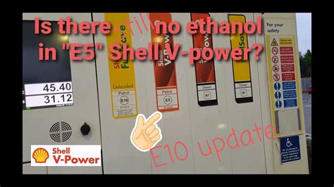 Shell v power ethanol.  MITO.  Elsewhere it may be different.  See all the benef...