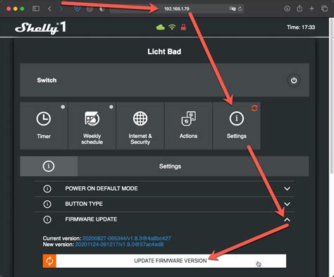 Shelly firmware beta.  APIs may be subject to change before the final release. Ja...