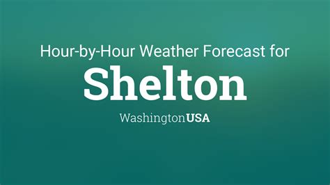 Currently: 50 °F. Partly cloudy. (Weather station: Shelton Sanderson Field, USA). See more current weather Hour-by-hour Forecast in Shelton — Graph °F Friday, September 29, 2023 4 am 47 3 5 am 46 3 6 am 45 3 7 am 45 2 8 am 45 2 9 am 48 3 10 am 52 4 11 am 55 5 12 pm 58 6 1 pm 60. 
