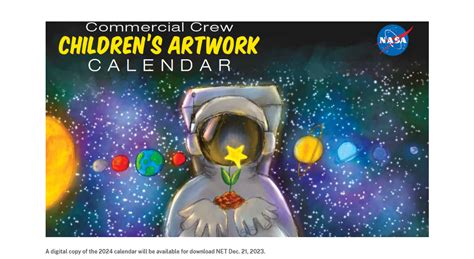 Shen 7th grader's artwork featured in NASA calendar