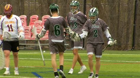 Shen boys lacrosse begins Class A sectional title defense with offensive outburst against Colonie