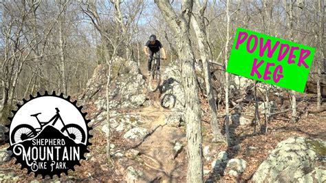 Shepherd Mountain Bike Park: Powder Keg - YouTube